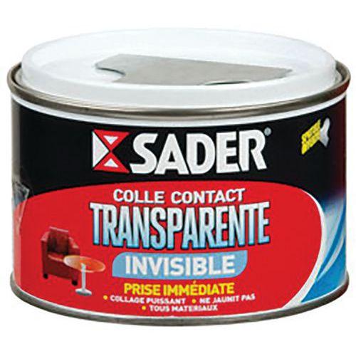 Illustration de : Colle contact transparente - Sader