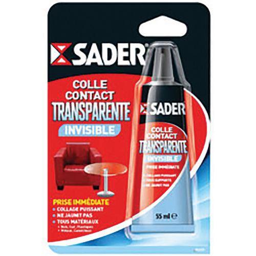 Illustration de : Colle contact transparente - Sader