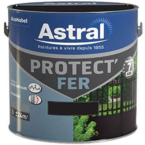 Illustration de : Peinture antirouille pour métaux ferreux - Astral