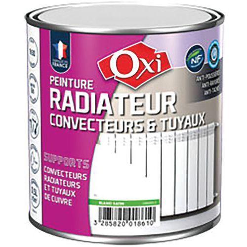 Illustration de : Peinture radiateur satinée - Oxi