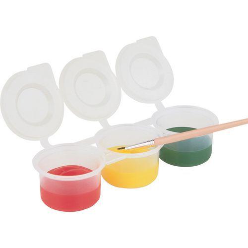 Illustration de : Pot de mélange 75ml avec couvercle - Primo