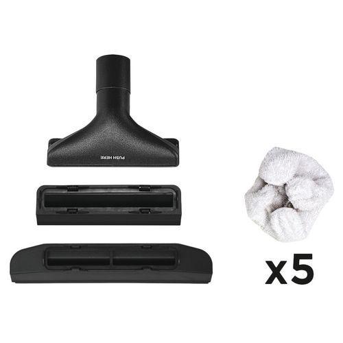 Illustration de : Kit Lave Vitre Vapeur + Aspiration pour nettoyeur Vapeur MV Polti Professionnel