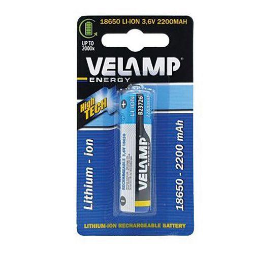Illustration de : Batterie Lithium-ion rechargeable 18650 3,7V 2200 mAh