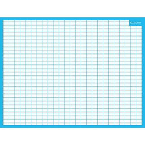 Illustration de : Ardoise carton seyes agrandi/double ligne - Bouchut