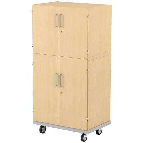 Illustration de : Meuble audiovisuel mobile