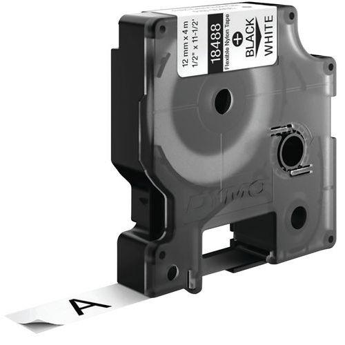 Illustration de : Ruban d'étiquettes adhésives nylon flexible Rhino - Dymo