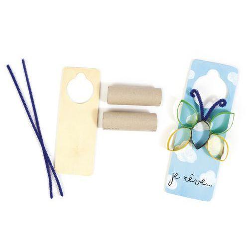 Illustration de : Plaque de poignée de porte