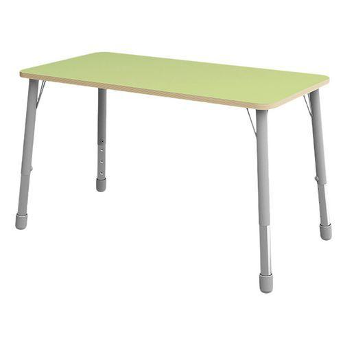 Illustration de : Table Eko rectangulaire réglable T1 à T3