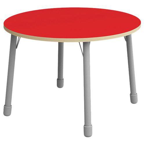 Illustration de : Table Eko ronde Ø 100 cm  T2 - T3