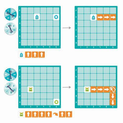 Illustration de : Robocoding: coordonnées et codage basique - Akros