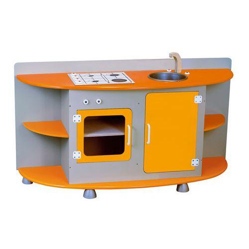 Illustration de : Bloc cuisine monté - Jb bois