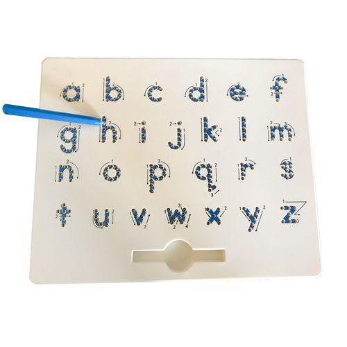 Illustration de : Tableau magnétique lettres minuscules