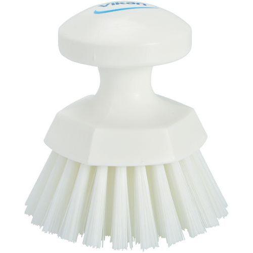 Illustration de : Brosse Vikan pour une utilisation intensive - Brosse ronde