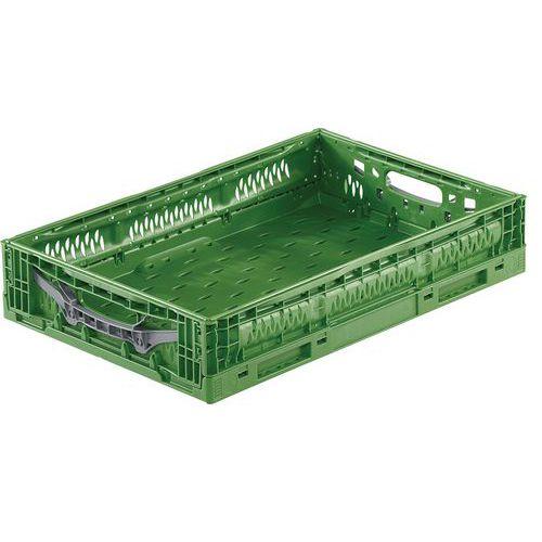 Illustration de : Bac pliant - Longueur 400 à 600 mm - 14 à 45 L