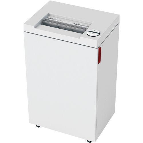 Illustration de : Destructeur de documents  2465 coupe croisée P-4 - Ideal