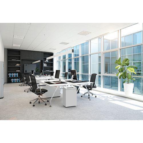 Illustration de : Destructeur de documents  2465 coupe croisée P-4 - Ideal