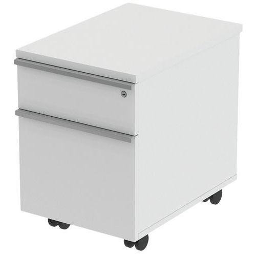 Illustration de : Caisson mobile bois 2 tiroirs MBA