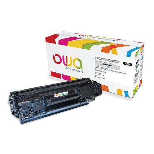 Illustration de : Toner capacité standard compatible HP 78A Black - OWA