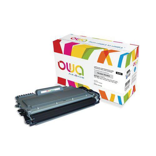 Illustration de : Toner haute capacité compatible Brother TN2220 BLACK - OWA
