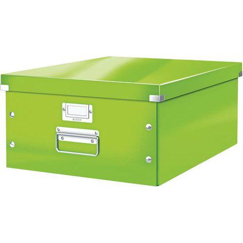Illustration de : Boite de rangement Click&Store format A3 Leitz Wow