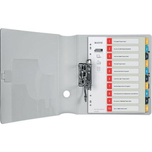 Illustration de : Intercalaires imprimables enpolypropylène Cosy -Leitz