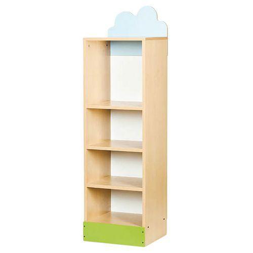 Illustration de : Meuble à étagères - nuage