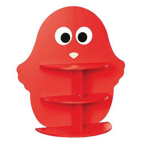 Illustration de : Etagère hibou