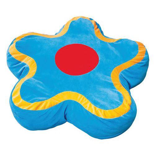 Illustration de : Coussin fleurs