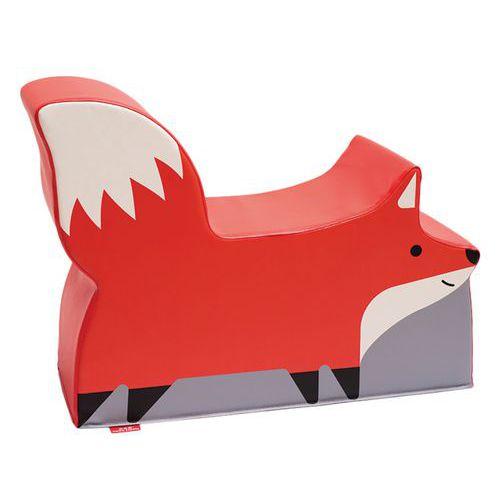 Illustration de : Pouf renard