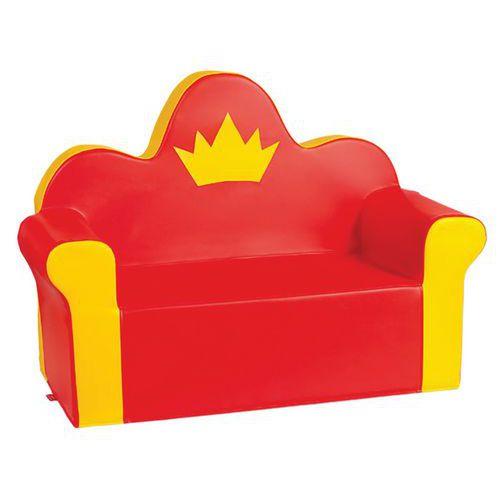 Illustration de : Banquette trône royal