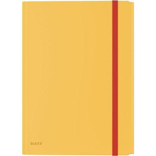 Illustration de : Chemise 3 rabats polypropylène avec pochette Leitz Cosy