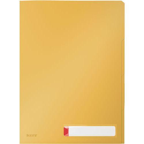 Illustration de : Chemise de confidentialité avec 3 compartiments - Leitz Cosy