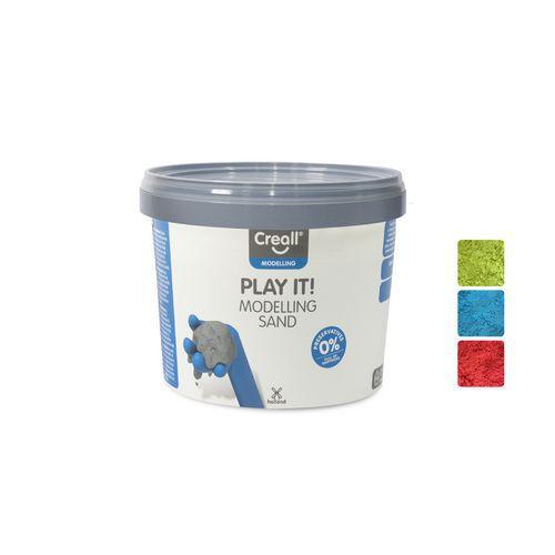 Illustration de : Seau 750g sable magique - CREALL