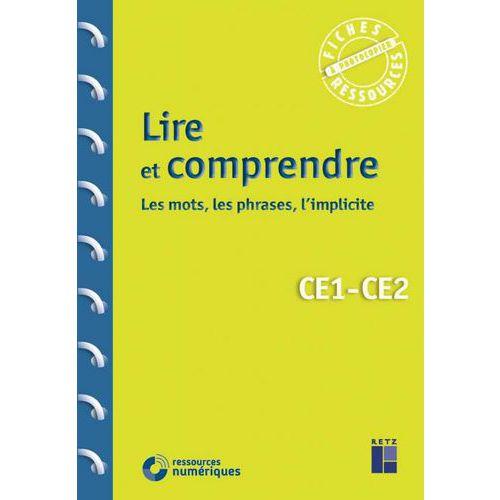 Illustration de : Lire et comprendre les mots, les phrases CE1/CE2