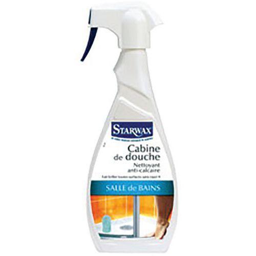 Illustration de : Nettoyant anti-calcaire cabine de douche - Starwax