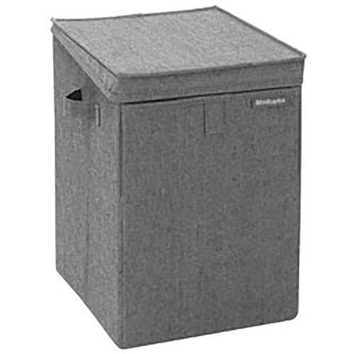 Illustration de : Panier à linge en tissu résistant empilable - Brabantia