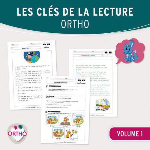 Illustration de : LES CLÉS DE LA LECTURE - ORTHO • VOLUME 1