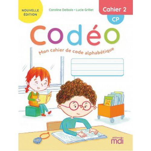 Illustration de : Codéo code alphabétique CP cahier 2 édition 2021