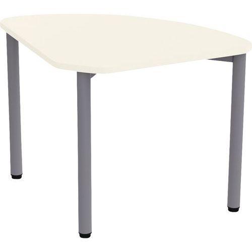 Illustration de : Table Géométra 1/4 rond 60x60 cm - Manutan Expert