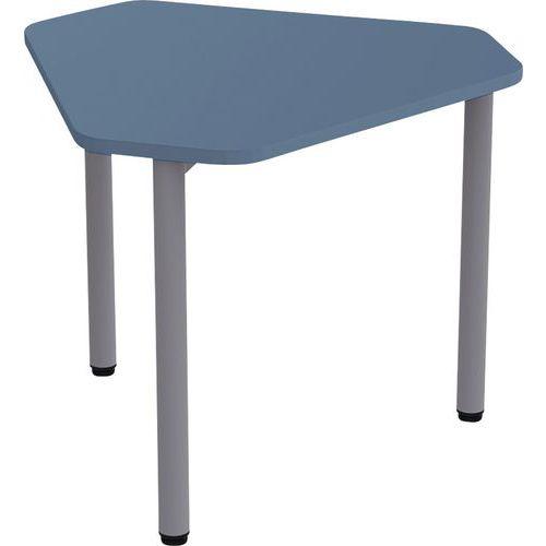 Illustration de : Table Géométra trapèze 60° 68x60,5 cm - Manutan Expert