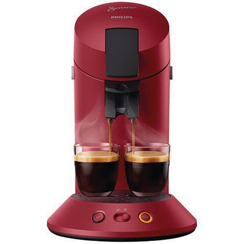 Illustration de : Cafetière SENSEO® Original Plus rouge - PHILIPS