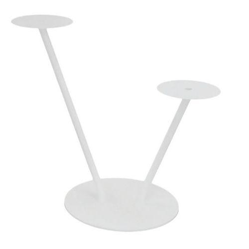 Illustration de : Porte-plantes BABYLONE 2 branches