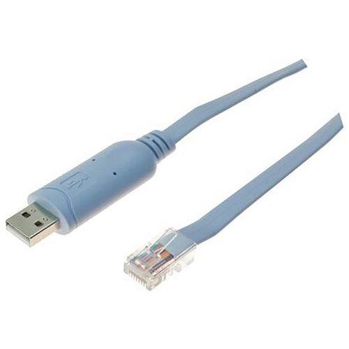 Illustration de : Cordon de connexion USB FT232 RJ45 - Dexlan