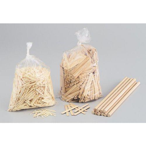 Illustration de : Sachet 100 allumettes non soufrées grand modèle 280 mm