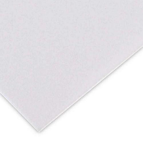 Illustration de : Paquet de 10 feuilles bristol 50 x 65, 224g blanc uni