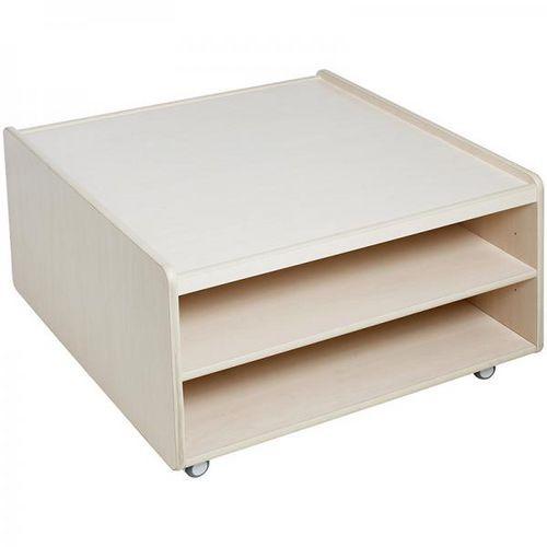 Illustration de : Table à jouer à roulettes - Nathan