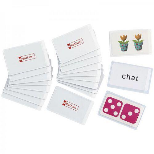 Illustration de : Porte-étiquettes magnétiques - Nathan