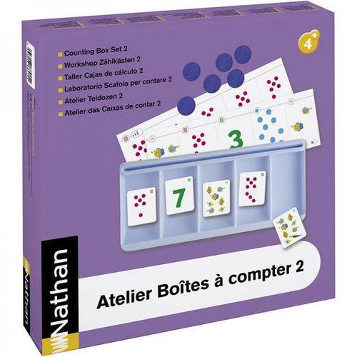 Illustration de : Atelier boîtes à compter 2 pour 2 enfants - Nathan