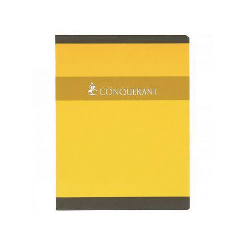 Illustration de : Cahier devoirs 96 pages 17x22 Q5x5 couleurs assorties - Conquerant