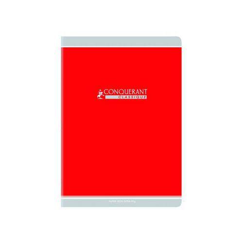 Illustration de : Cahier cart recyclée 96 pages A4 seyès coloris assortis - Conquerant